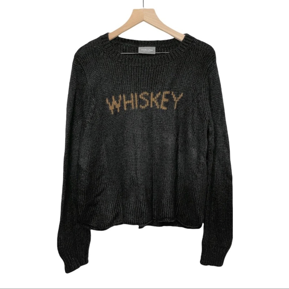 ISO Wooden Ships Whiskey Sweater